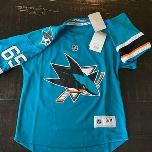 Sharks jersey size small